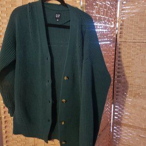 Gap 100% cotton oversized cardigan